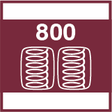 800 Molle Insacchettate